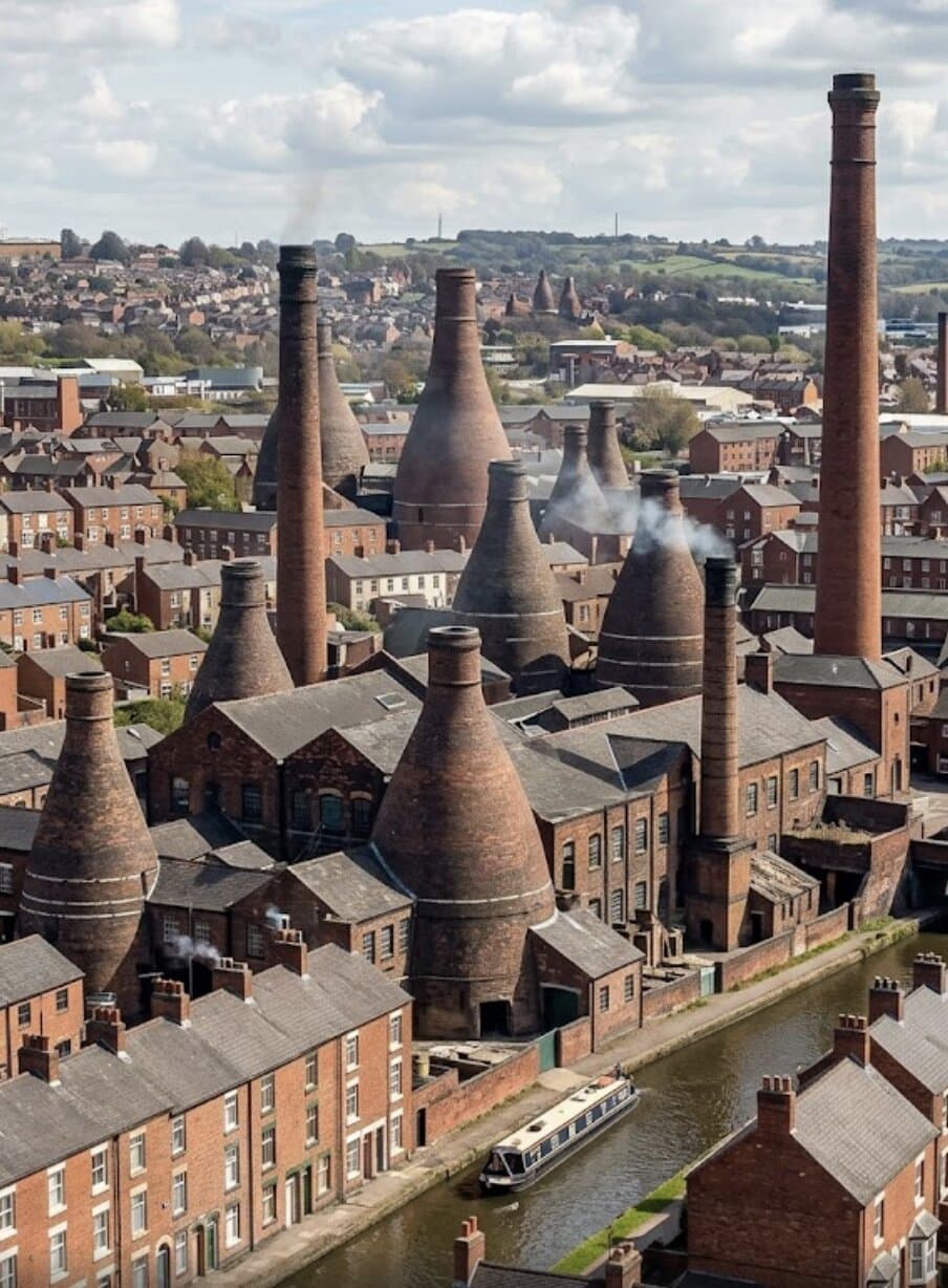 Stoke-on-Trent — Potteries atmosphere