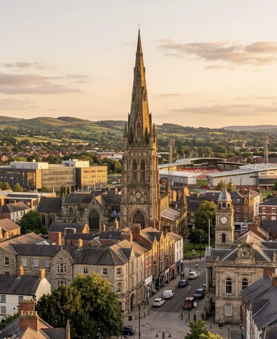 Wrexham — North Wales atmosphere